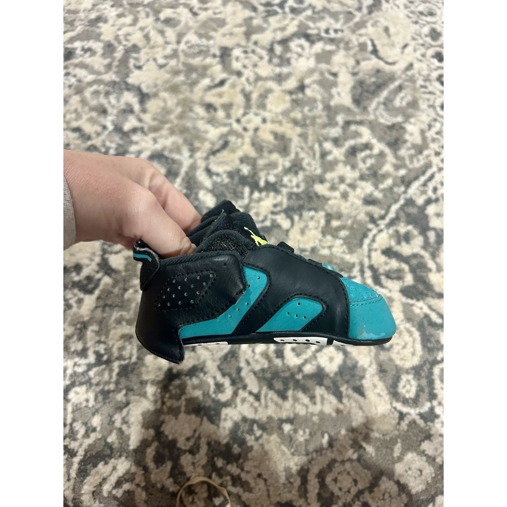 Jordan Retro 6 Baby Crib Shoes soft Bottom Size 4C
